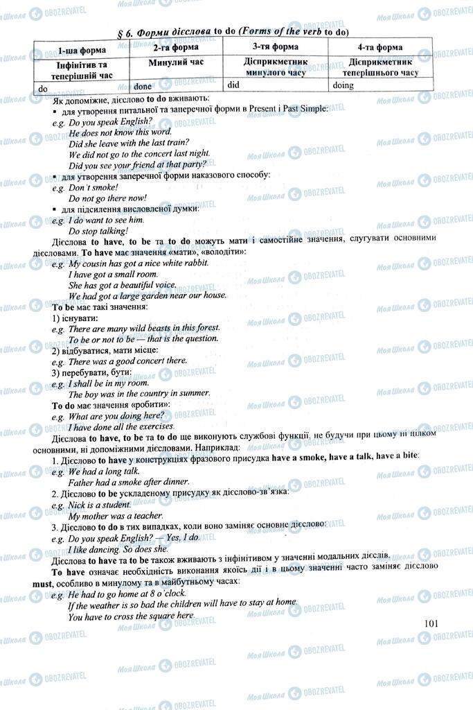 ЗНО Английский язык 11 класс страница 101