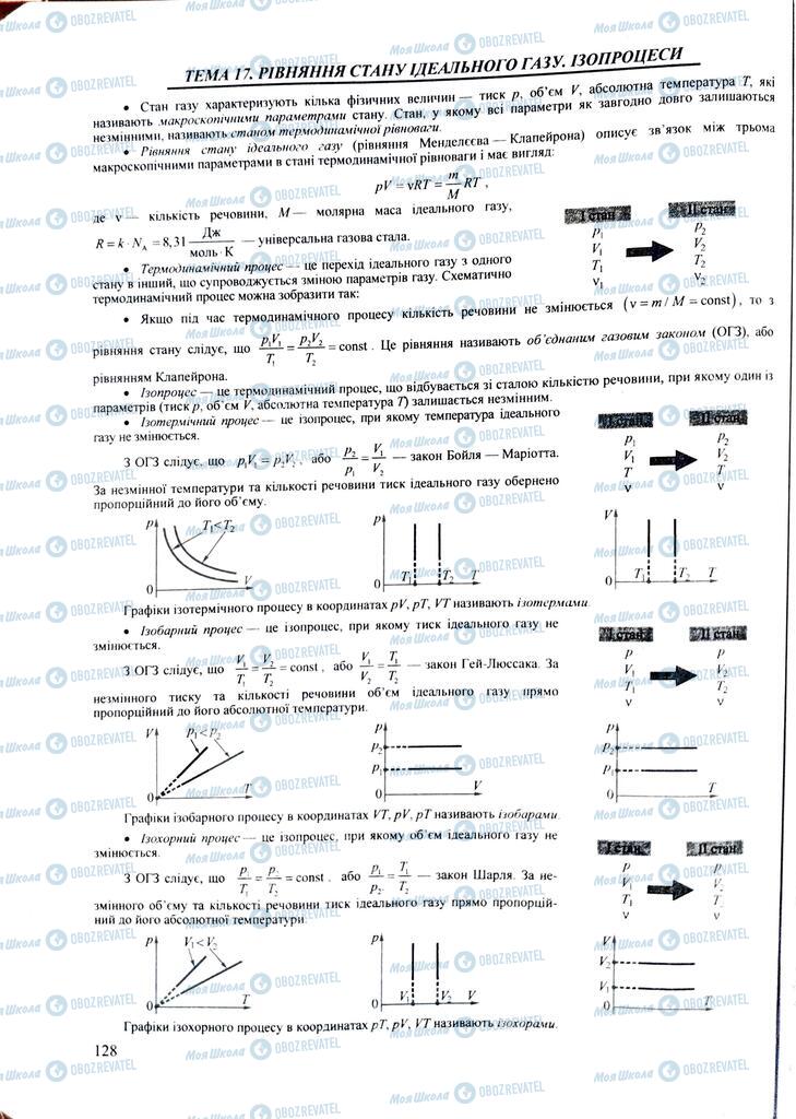 ЗНО Фізика 11 клас сторінка  128