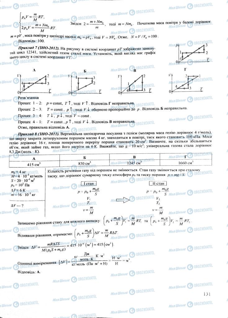 ЗНО Фізика 11 клас сторінка  131