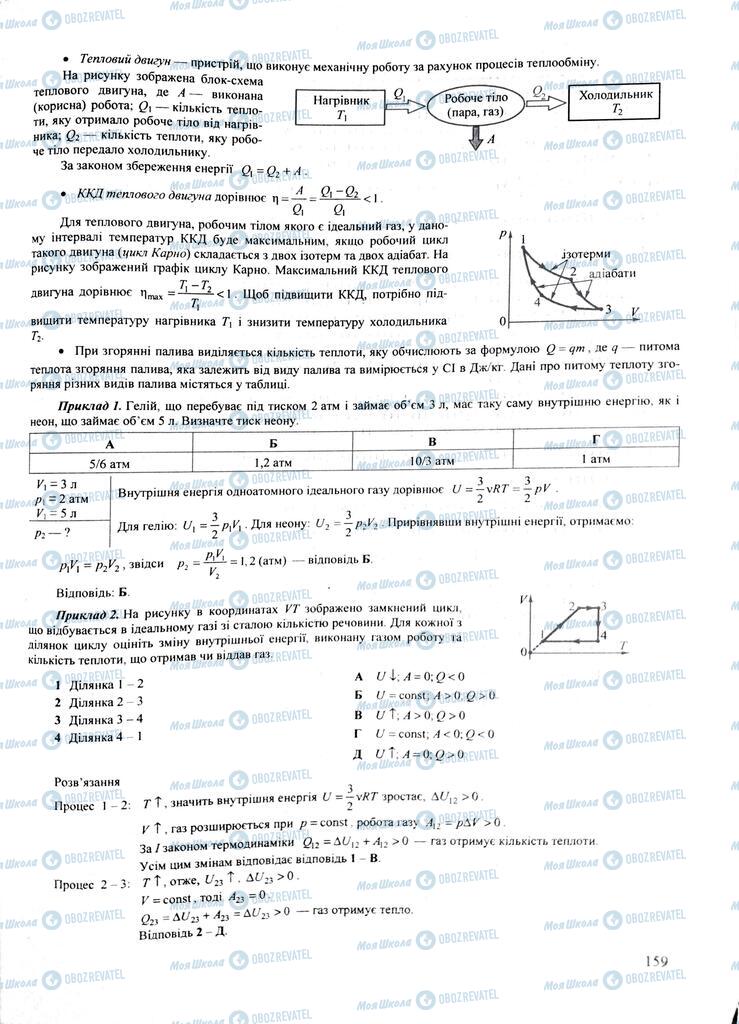ЗНО Фізика 11 клас сторінка  159