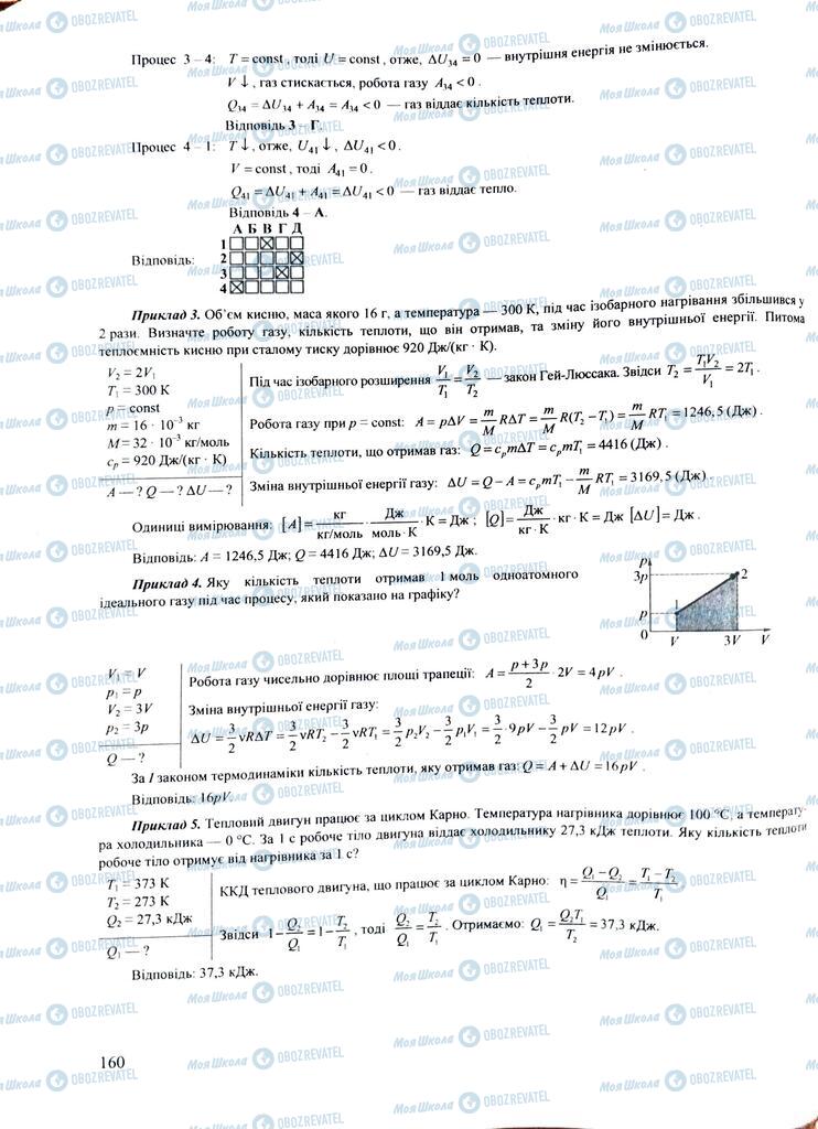 ЗНО Фізика 11 клас сторінка  160
