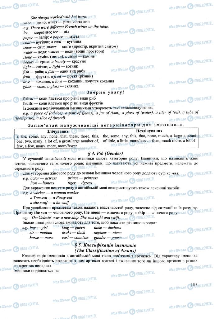 ЗНО Английский язык 11 класс страница 185