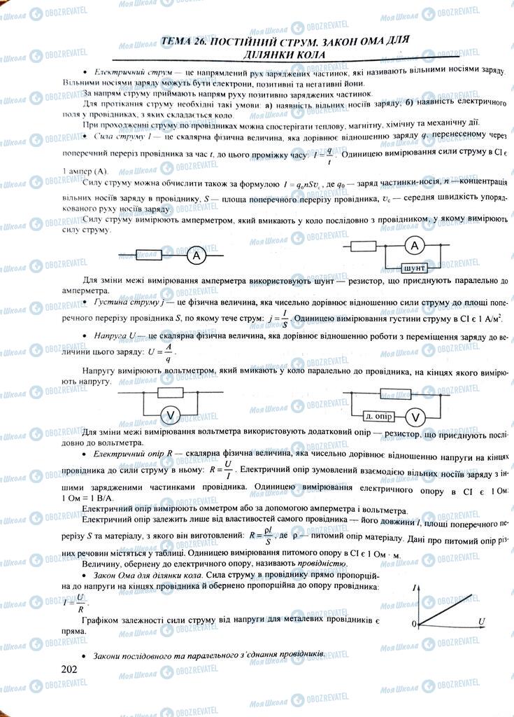ЗНО Физика 11 класс страница  202