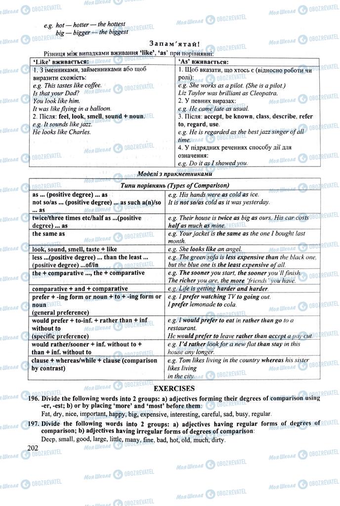 ЗНО Англійська мова 11 клас сторінка 202