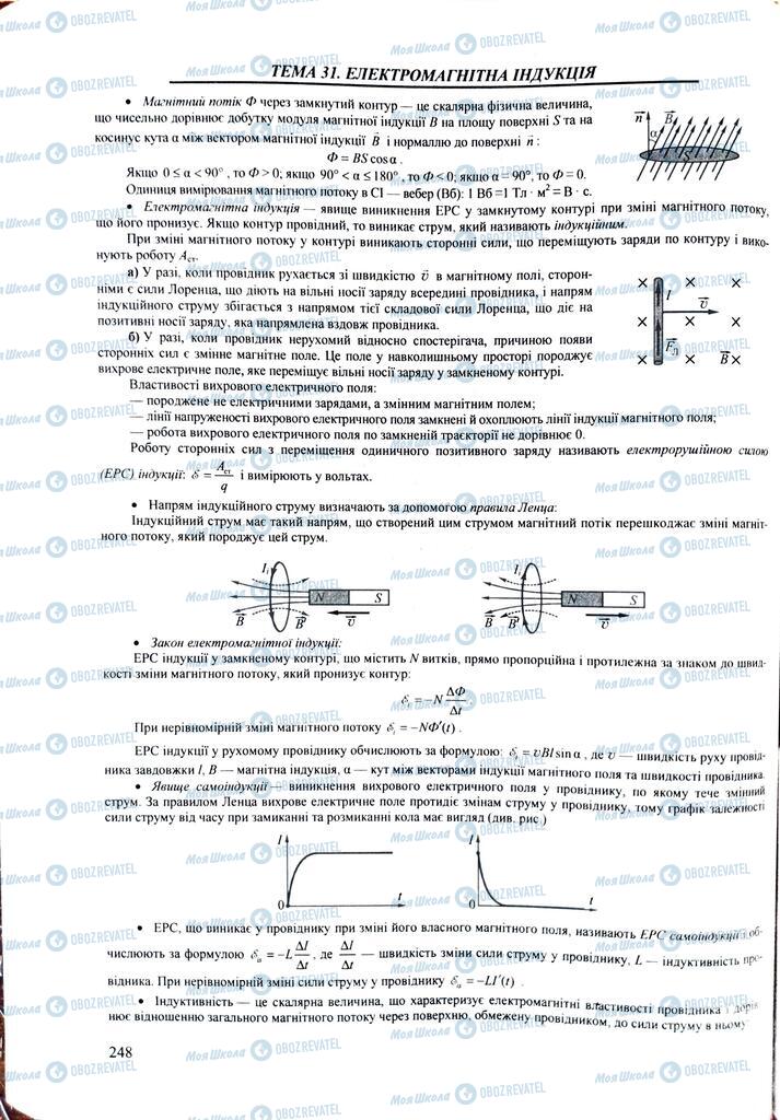 ЗНО Физика 11 класс страница  248