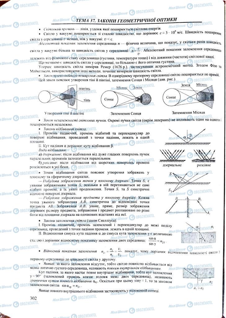 ЗНО Фізика 11 клас сторінка  302