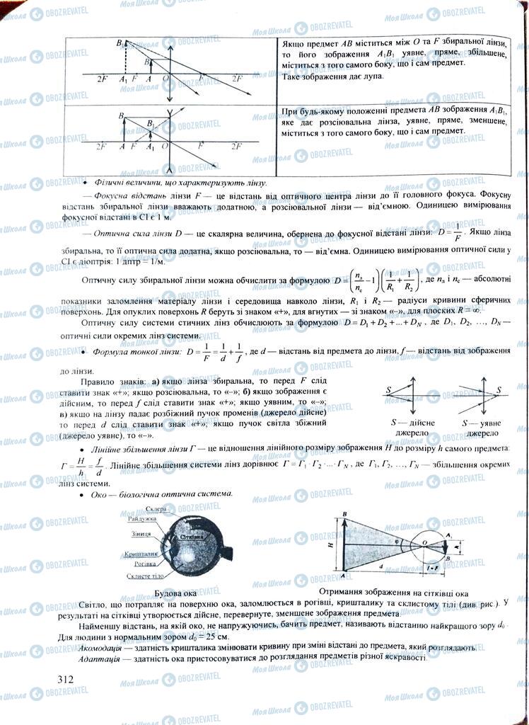 ЗНО Физика 11 класс страница  312