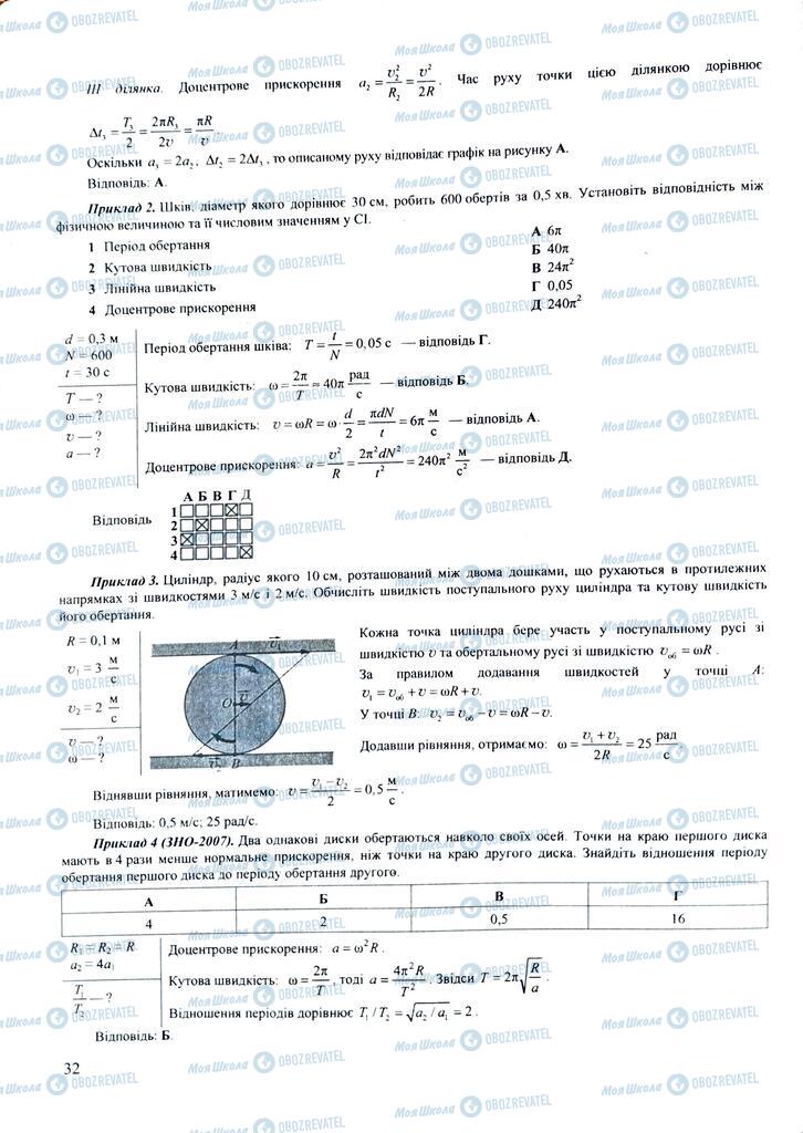 ЗНО Физика 11 класс страница  32