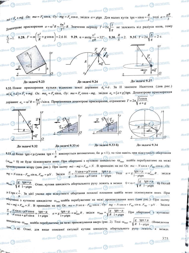 ЗНО Физика 11 класс страница  375