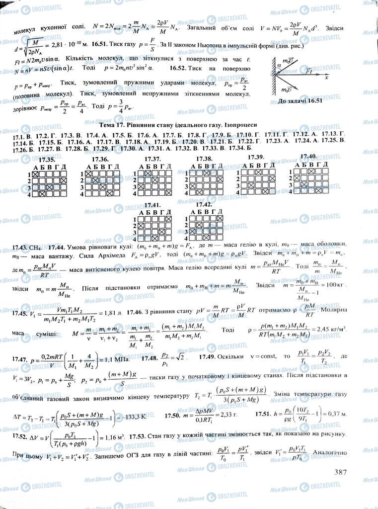 ЗНО Фізика 11 клас сторінка  387