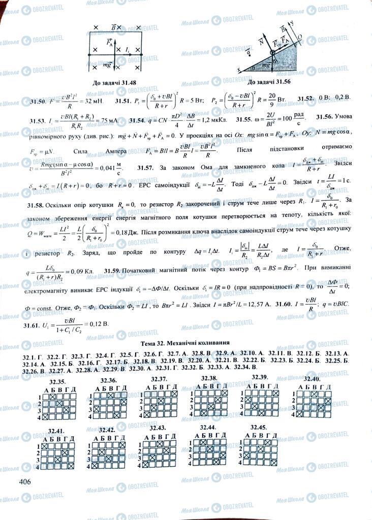 ЗНО Физика 11 класс страница  406