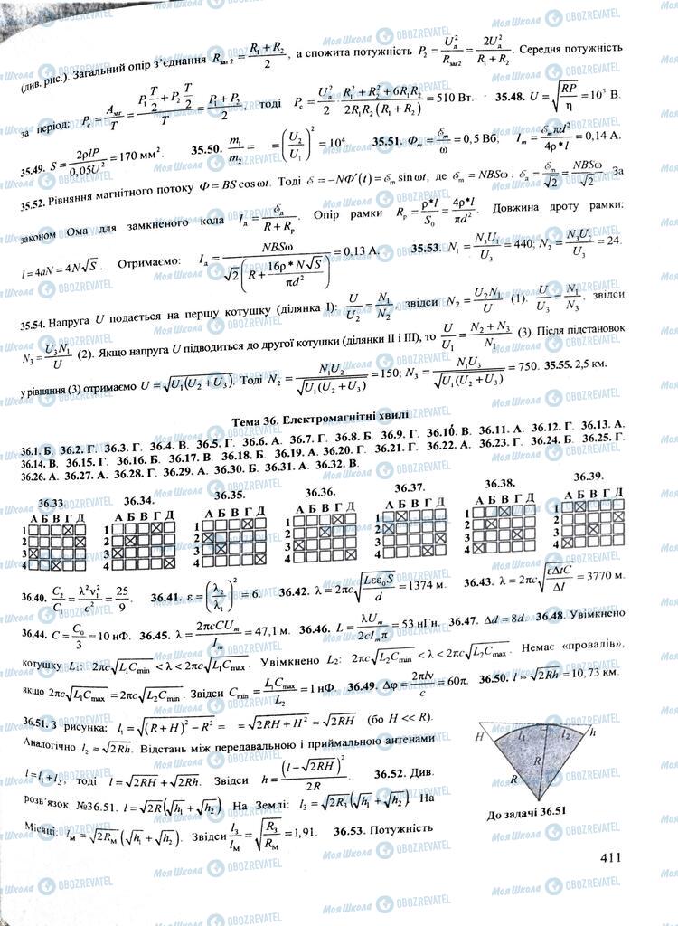 ЗНО Физика 11 класс страница  411