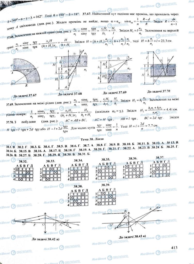 ЗНО Физика 11 класс страница  413