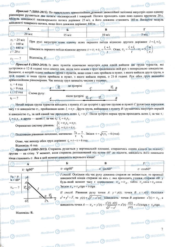 ЗНО Физика 11 класс страница  7