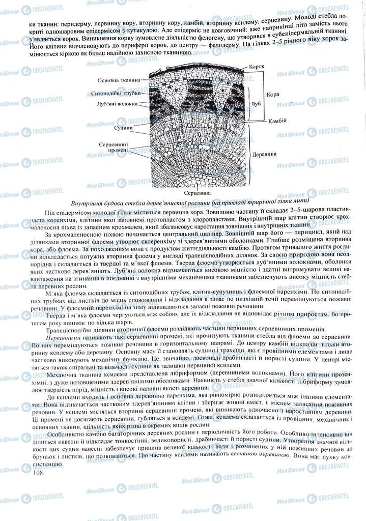 ЗНО Біологія 11 клас сторінка  108