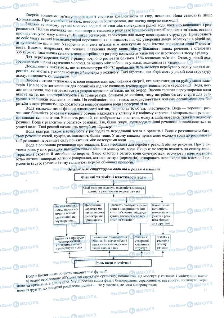 ЗНО Биология 11 класс страница  11