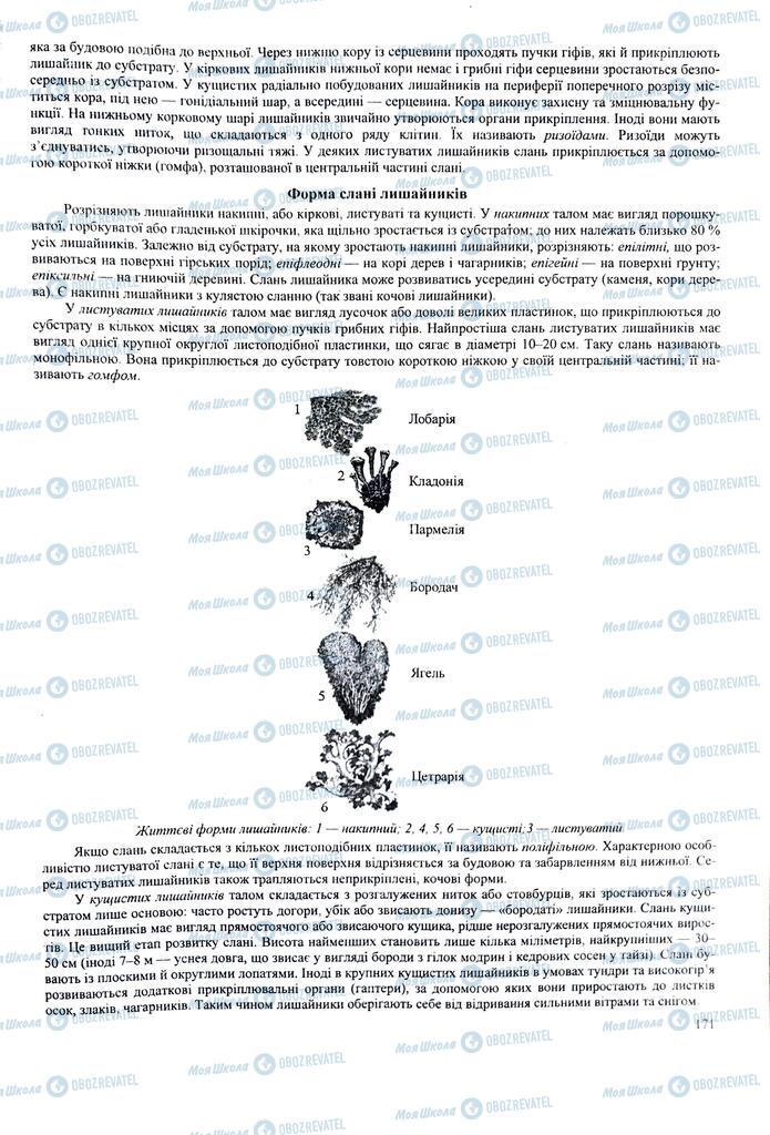 ЗНО Біологія 11 клас сторінка  171