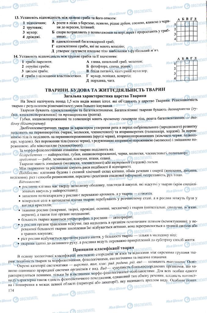 ЗНО Биология 11 класс страница 174