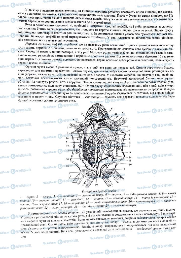 ЗНО Биология 11 класс страница 250