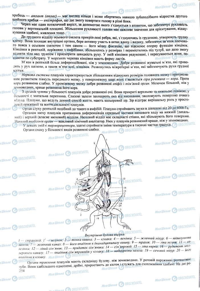 ЗНО Биология 11 класс страница  254