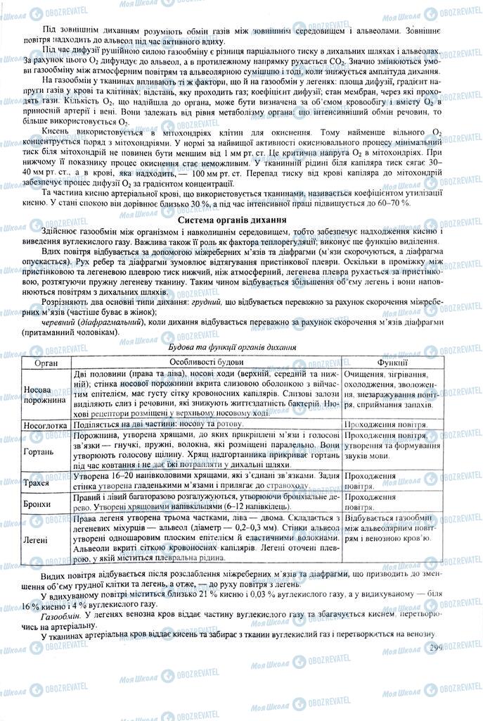 ЗНО Біологія 11 клас сторінка  299