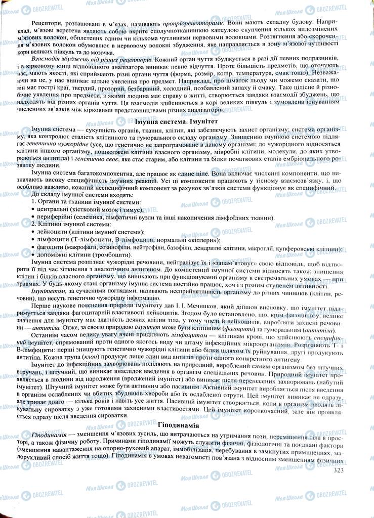 ЗНО Біологія 11 клас сторінка  323