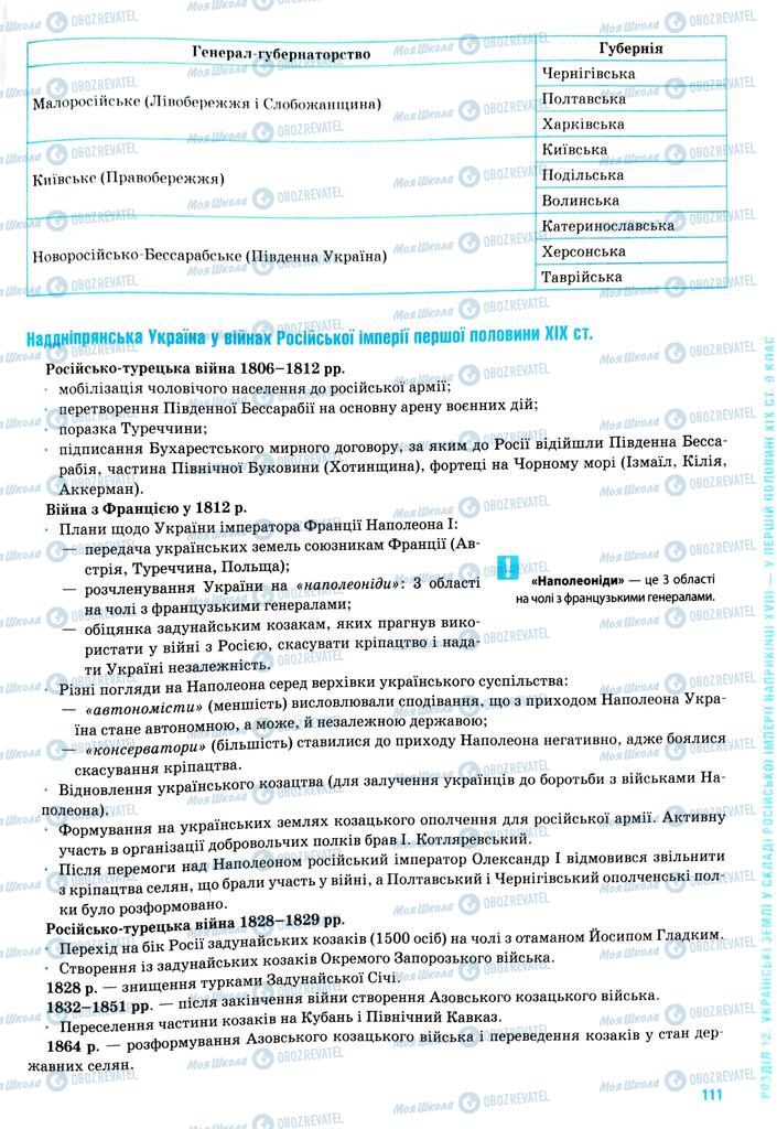 ЗНО Історія України 11 клас сторінка  111