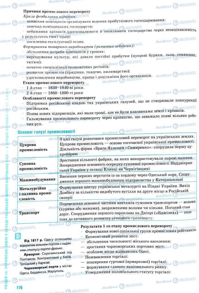 ЗНО Історія України 11 клас сторінка  116