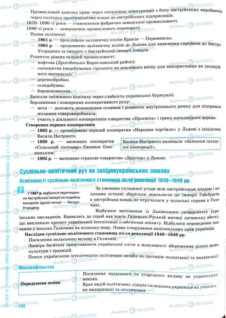 ЗНО Історія України 11 клас сторінка  142