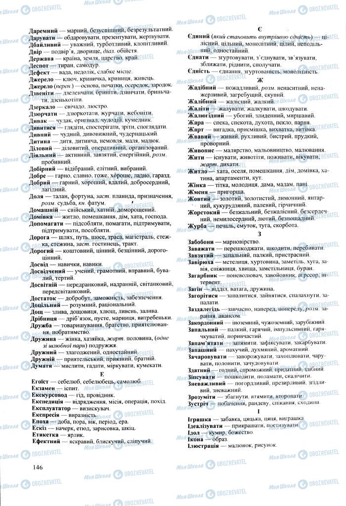 ЗНО Укр мова 11 класс страница  146