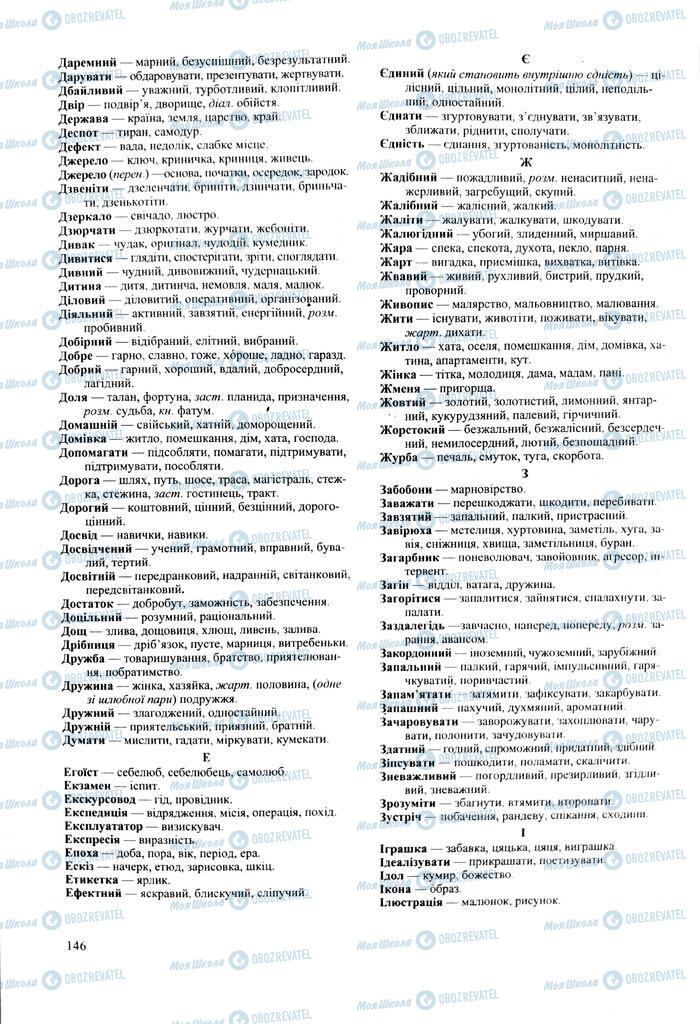 ЗНО Укр мова 11 класс страница 146
