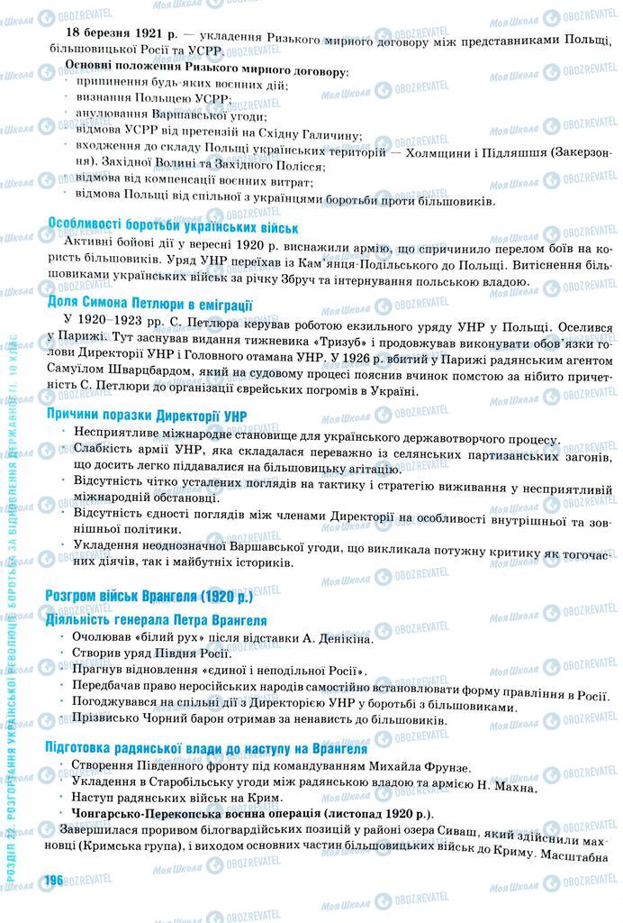 ЗНО История Украины 11 класс страница  196