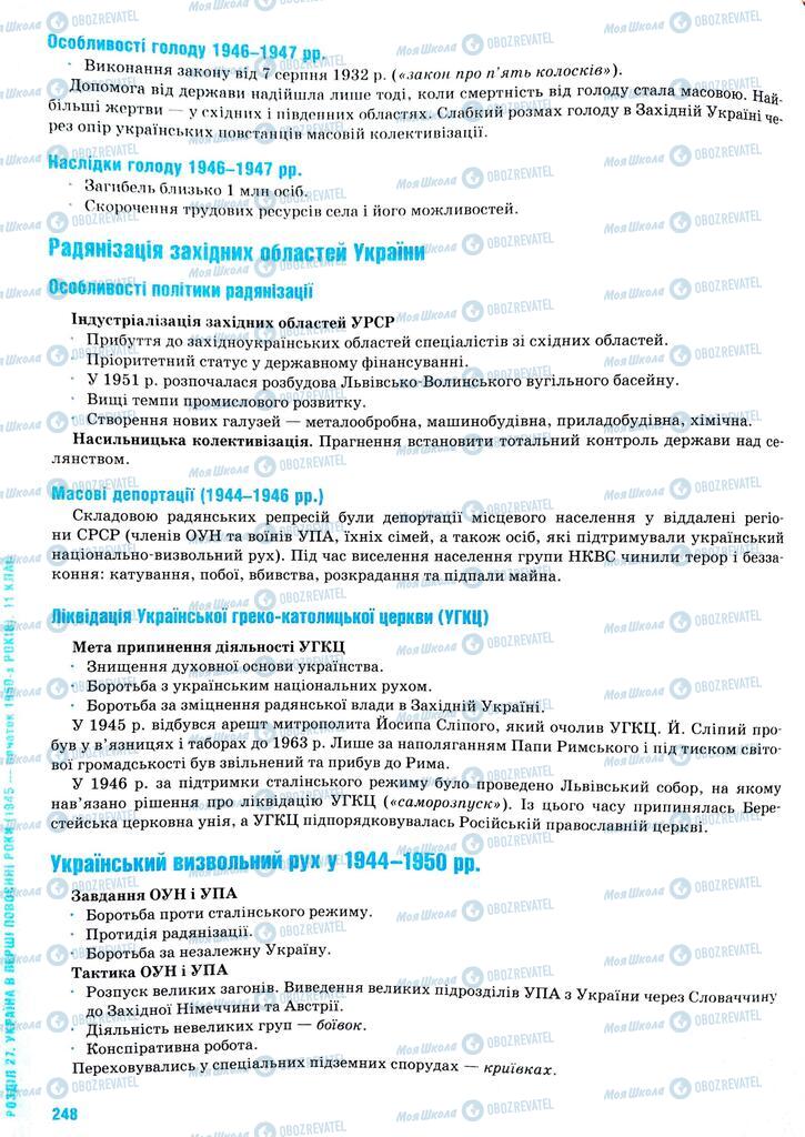 ЗНО Історія України 11 клас сторінка  248