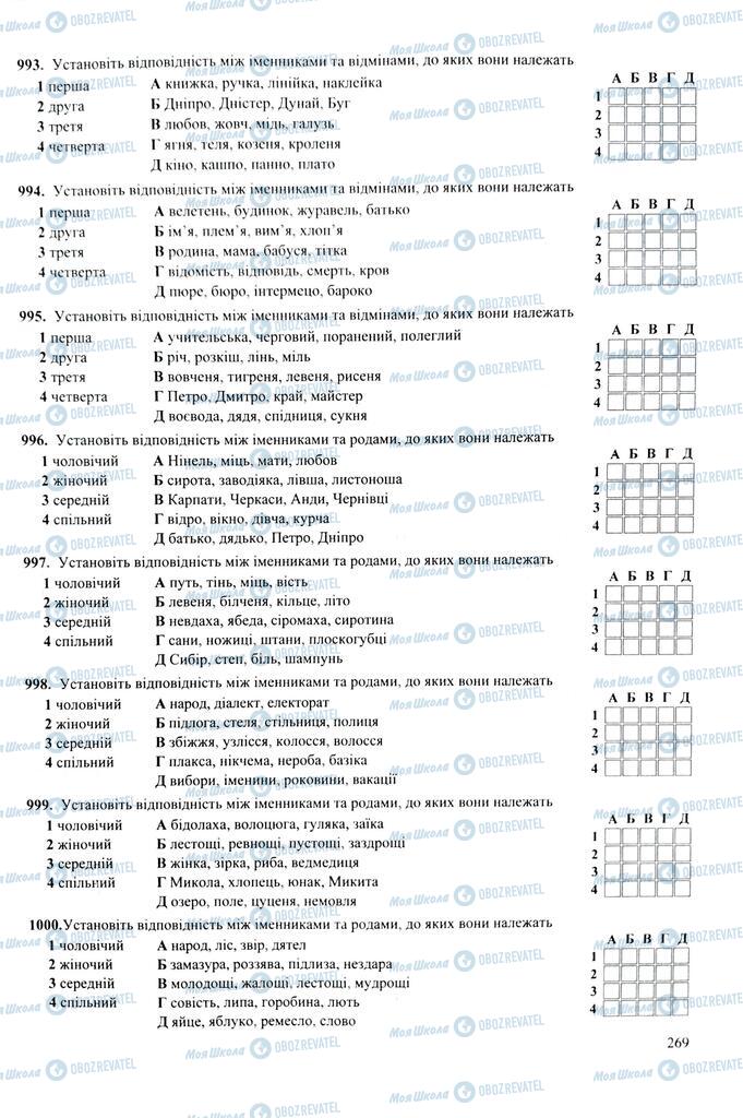 ЗНО Укр мова 11 класс страница 269