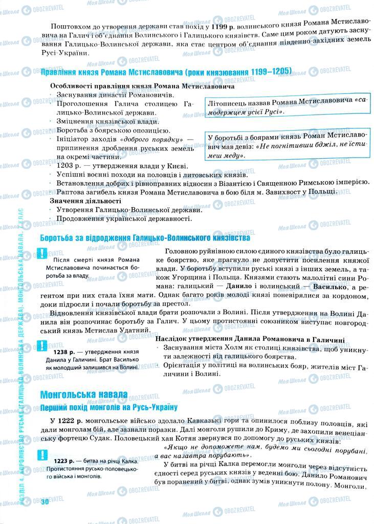 ЗНО Історія України 11 клас сторінка  30