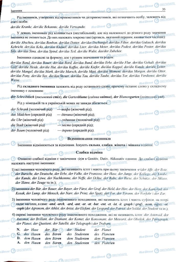 ЗНО Немецкий язык 11 класс страница  35