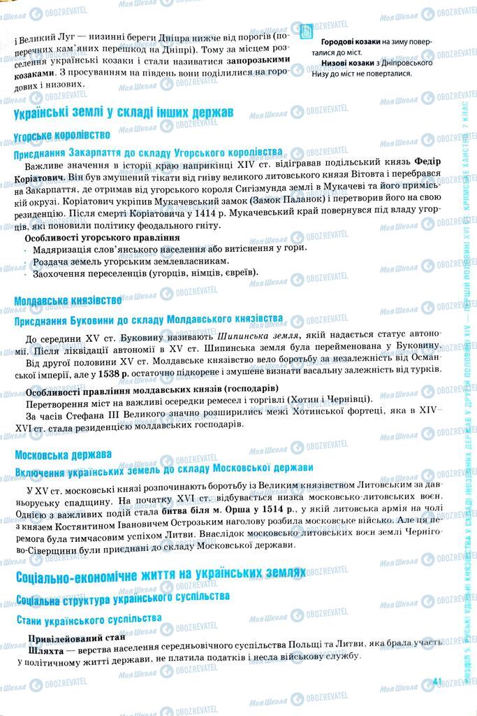 ЗНО Історія України 11 клас сторінка  41