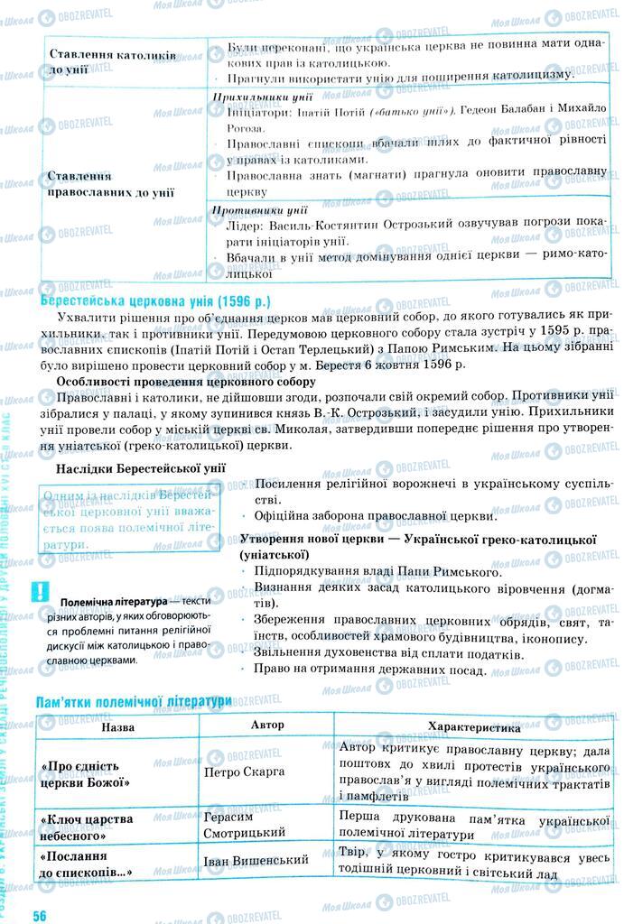 ЗНО История Украины 11 класс страница  56