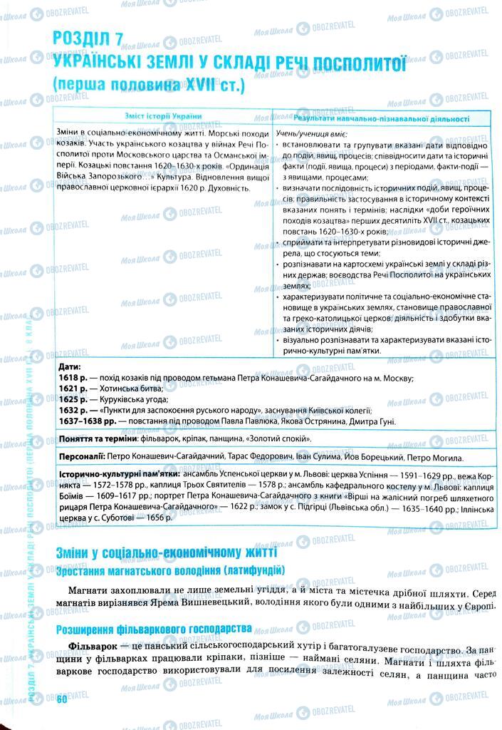 ЗНО Історія України 11 клас сторінка  60