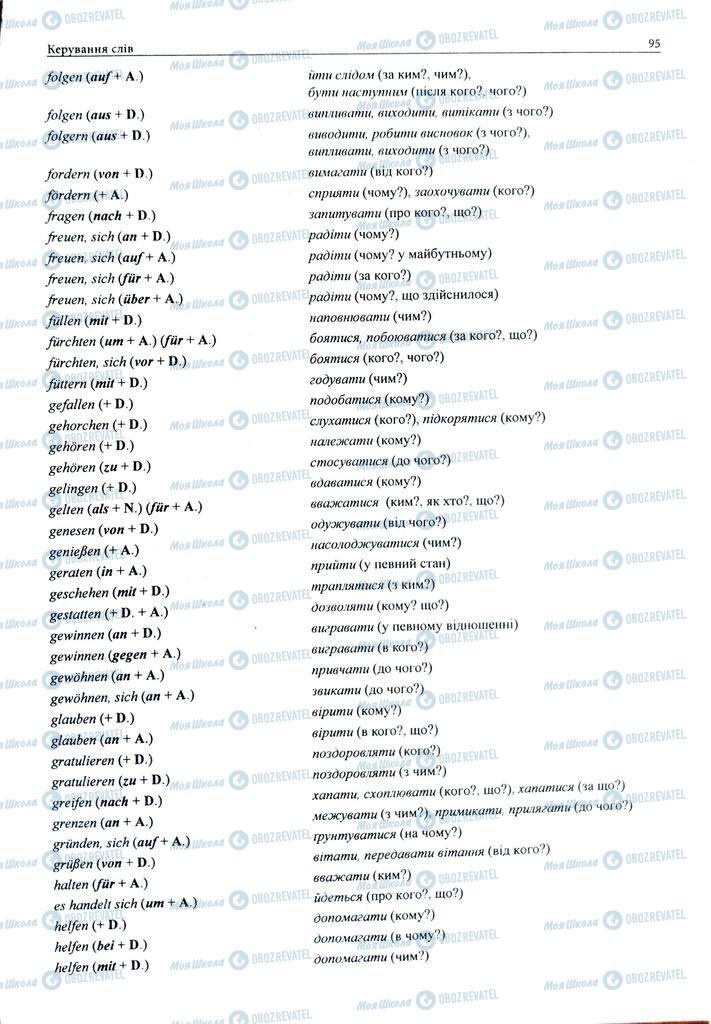 ЗНО Немецкий язык 11 класс страница  95