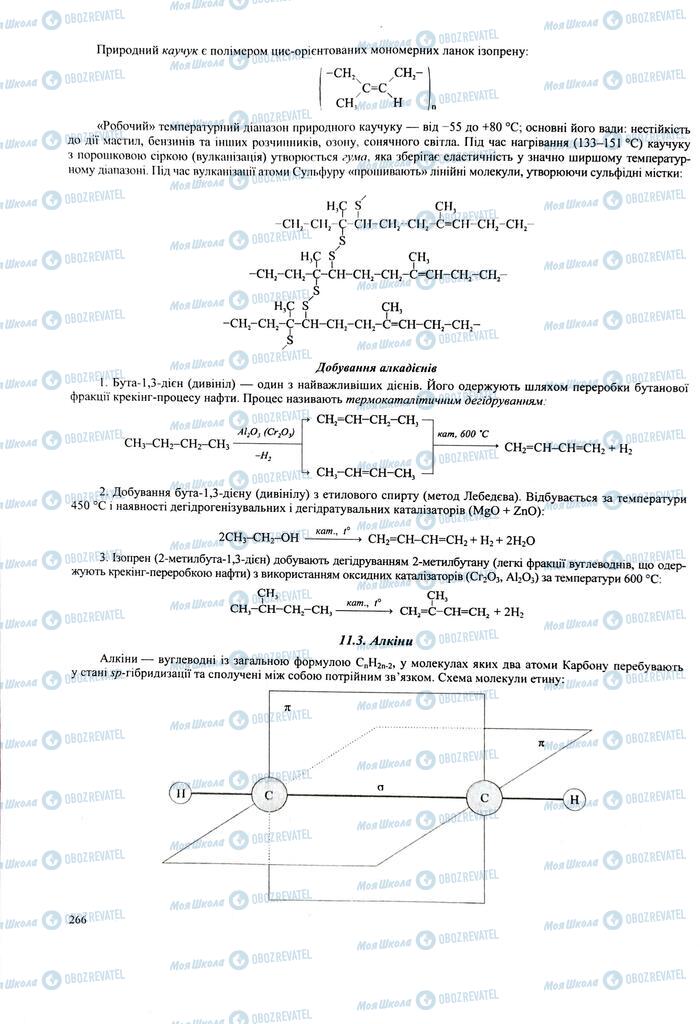 ЗНО Химия 11 класс страница  266
