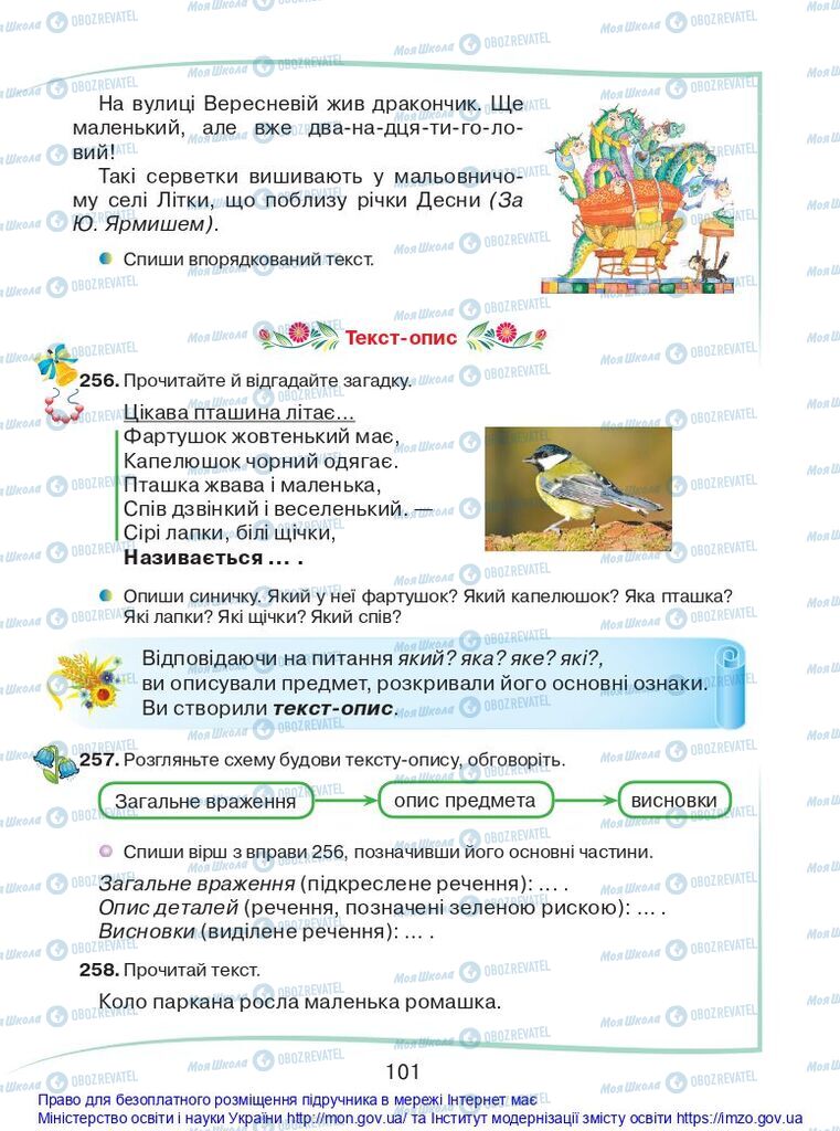 Підручники Українська мова 2 клас сторінка 101