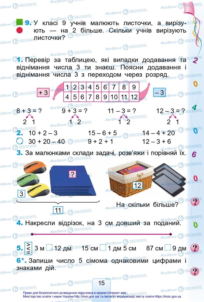 Учебники Математика 2 класс страница 15