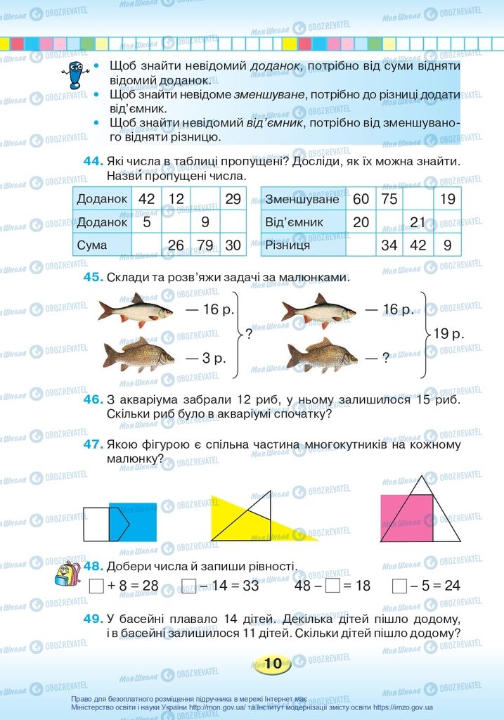 Учебники Математика 2 класс страница 10