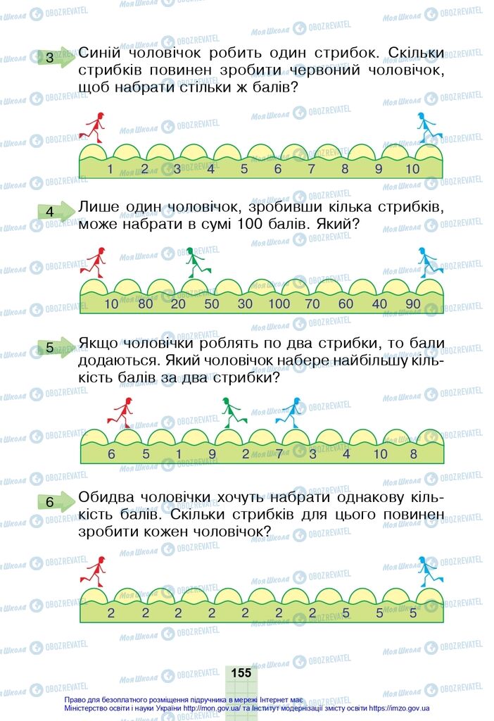 Учебники Математика 2 класс страница 155