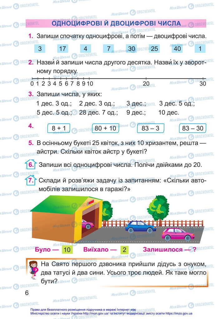 Учебники Математика 2 класс страница 6