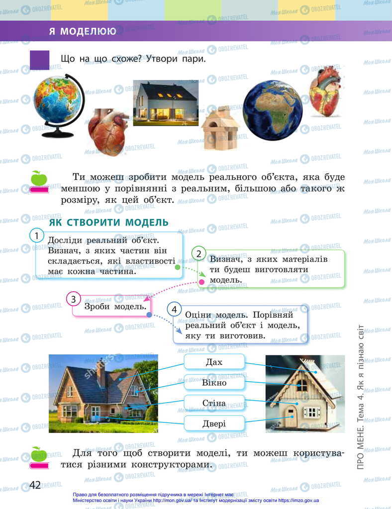 Підручники Я досліджую світ 2 клас сторінка  42