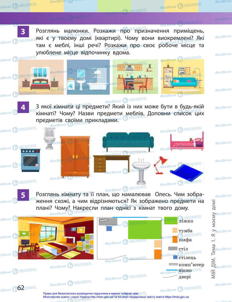 Учебники ЯДС (исследую мир) 2 класс страница 62