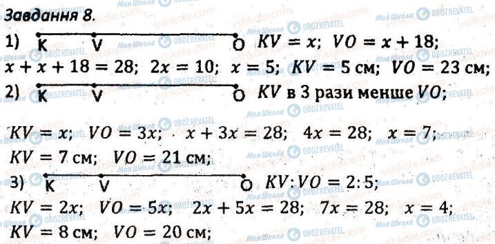 ГДЗ Геометрія 7 клас сторінка 8