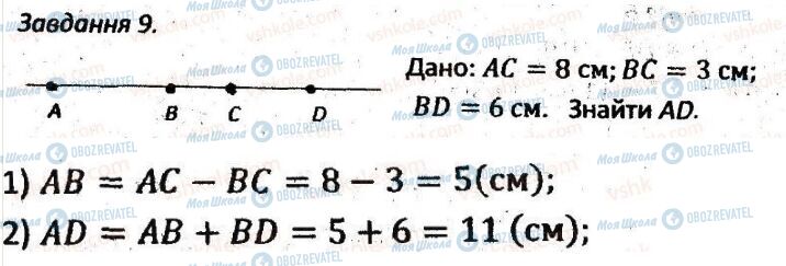 ГДЗ Геометрія 7 клас сторінка 9